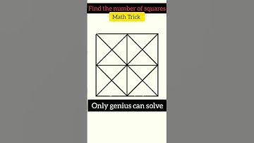Puzzle Challenge: Can you solve the Square Count? #shorts