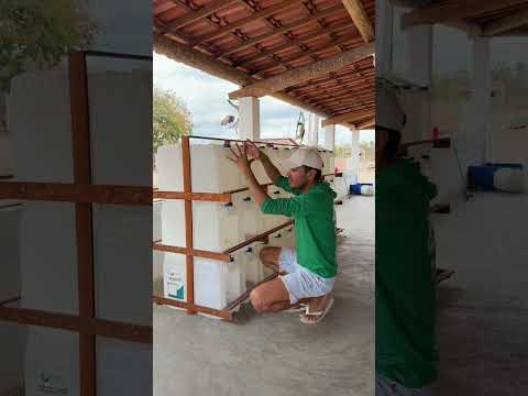 Como fiz os ninhos das minhas galinhas!