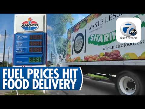 Rising Diesel Prices Threaten Detroit Metro Food Rescue Deliveries
