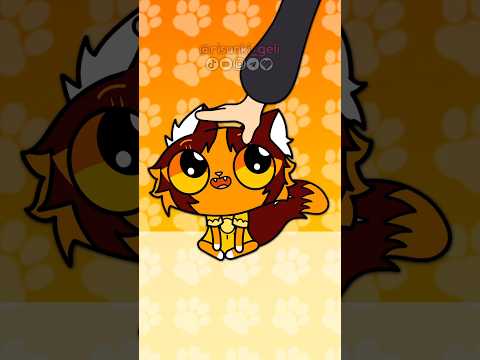 А ваши котики любят ласку? 😸 #animation #мультик #симбочка #анимация #cartoon