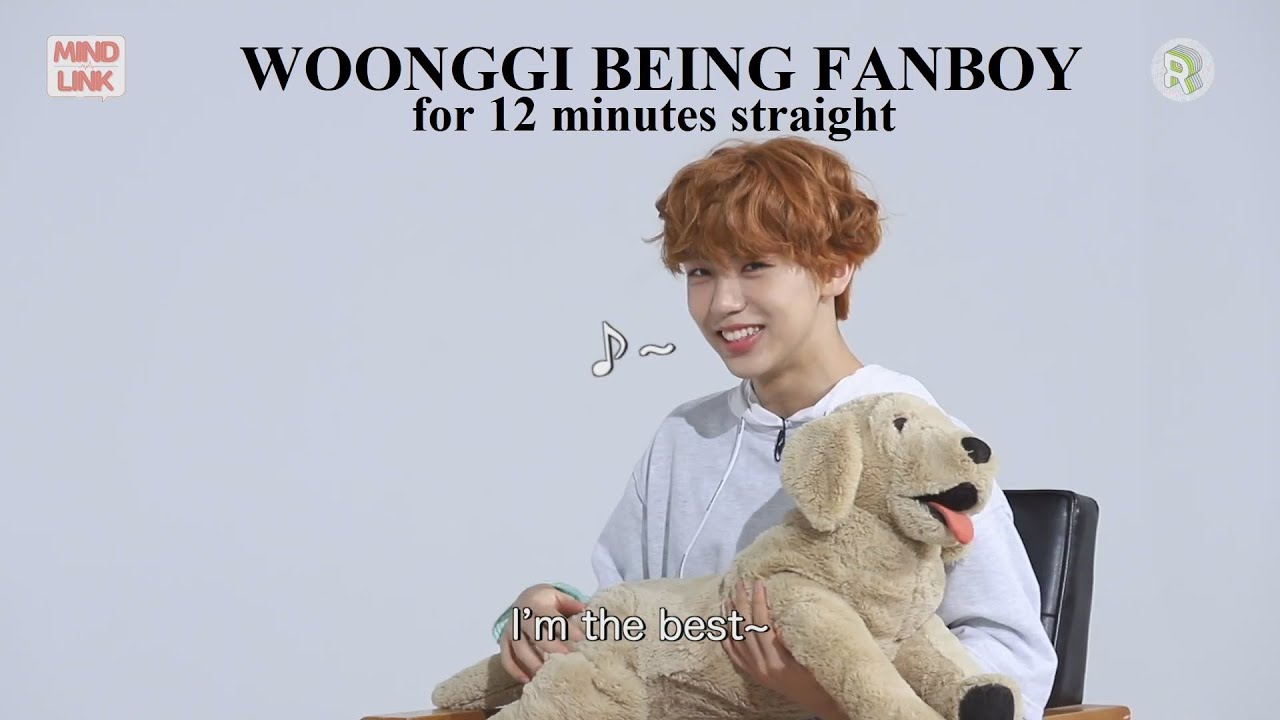 to1 woonggi is the main fanboy of kpop (part 1) - YouTube