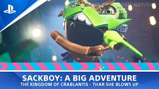 Sackboy A Big Adventure - Thar She Blows Up D Rank The Ruffled Ruffian Boss Fight