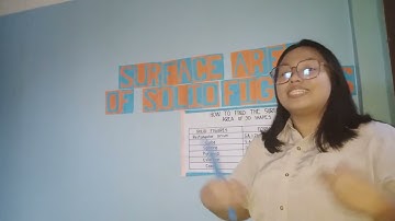 DEMO TEACHING FOR MATHEMATICS (GRADE 6 - SURFACE AREA OF SOLID FIGURES)