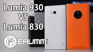 Сравнение Nokia Lumia 830 и Nokia Lumia 930. Что лучше и почему. Полный обзор от FERUMM.COM