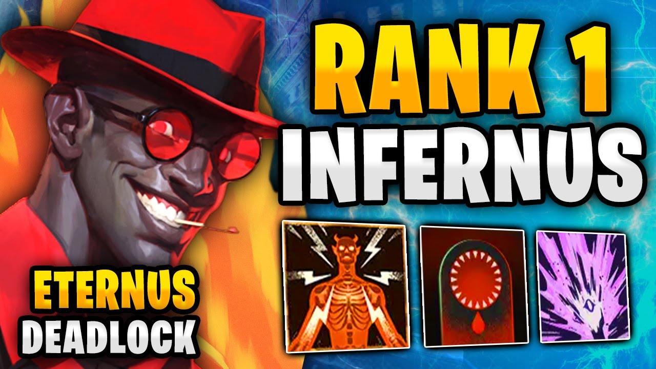 How the Rank 1 REALLY plays Infernus in Eternus - Deadlock Gameplay
