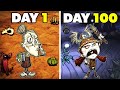 I played 100 days of dont starve reign of giants