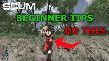SCUM 0.8 The Most Important Tips For Surviving as a New Player! 2023