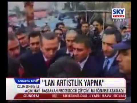 Recep Tayyip Erdoğan - Çiftçi Tartışması