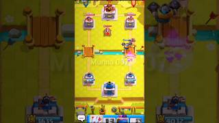 MuNnA VS BIGOrcA. Hog rider and mini pekka destroy the opponent  tower #shorts #clashroyale #games