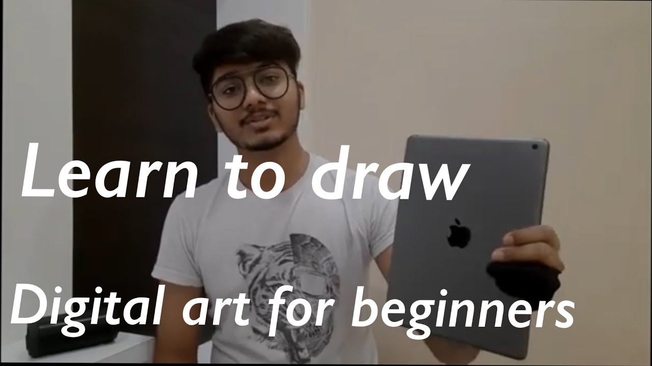 how to draw on iPad | digital art for beginners | digital art tutorial ...