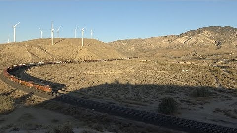 4K: TEHACHAPI TRAINS (SEPTEMBER 2021)