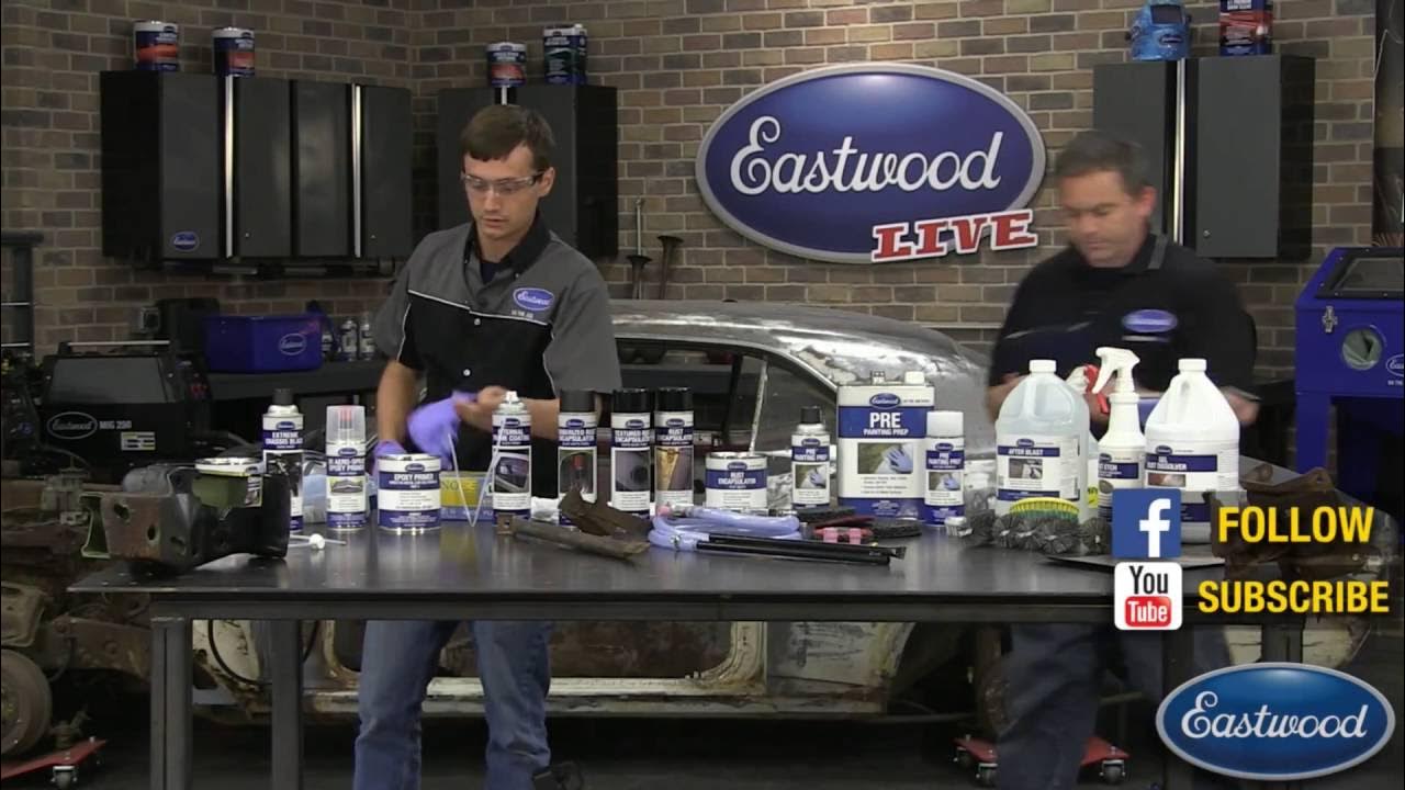 Eastwood - Rust Encapsulator for the win! We have tons of rust