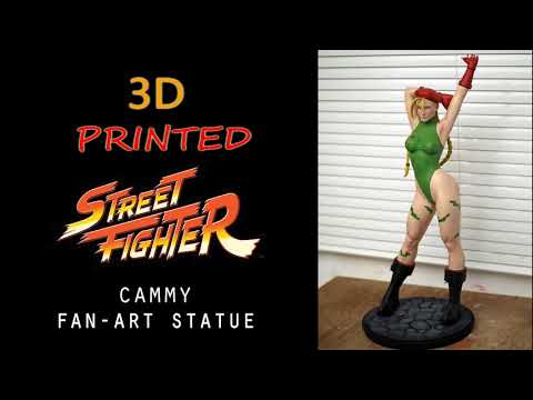 cammy street fighter 6 3D model 3D printable