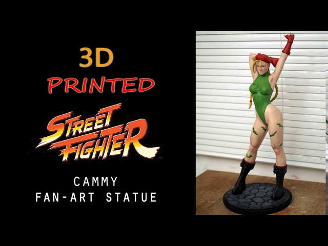 Cammy / 3DMoon/Street Fighter/ Video Game/Figure/Fan Art /Model