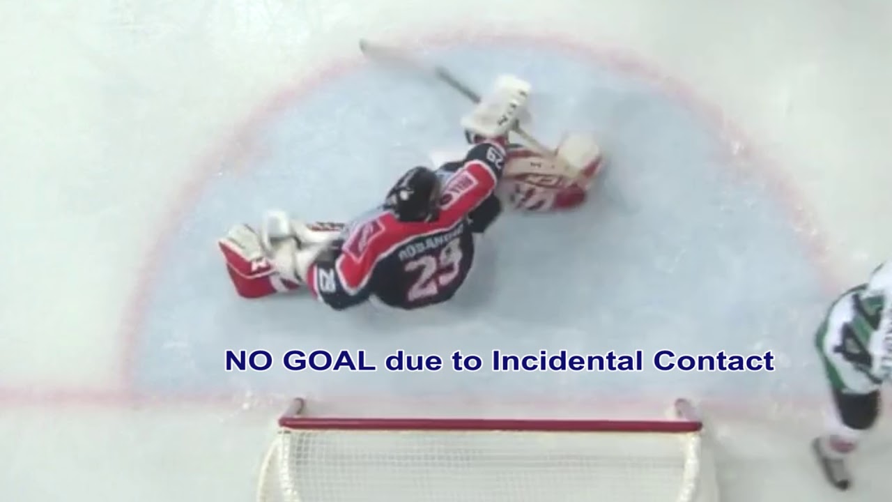 Goaltender Interference Interpretation YouTube