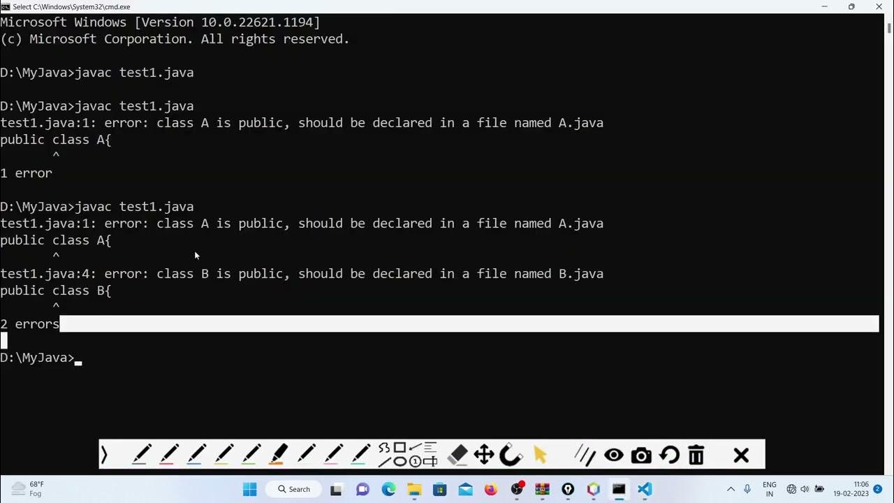 #47- File Structure in Java | Access Modifiers | Learn Complete #java ...