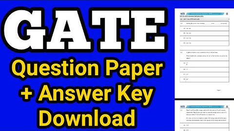 GATE 2022  #gate2022 Result date || GATE Result 2022 | gate response sheet 2022