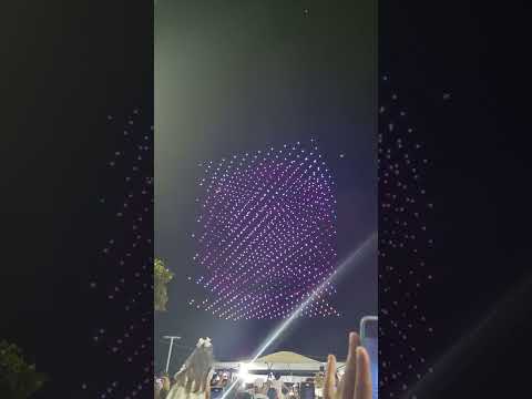 Maior show de drones da América Latina na #virada2024 de BC