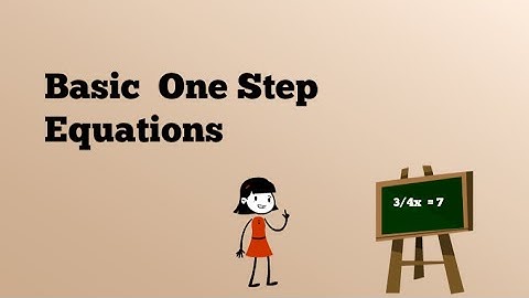 One Step Equations with Addition and Subtraction