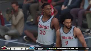NBA 2K25 (Next Gen) - (New City Edition Uniforms) Miami Heat vs Washington Wizards