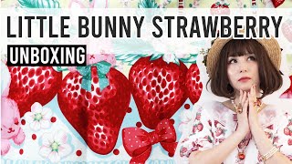 Unboxing] Little Bunny Strawberries from Angelic Pretty - YouTube