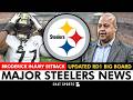 MAJOR Pittsburgh Steelers News: Broderick Jones Suffers Injury Setback + UPDATED Round 1 Big Board