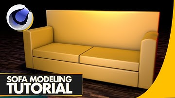 Cinema 4d Modeling Tutorial Beginner | 3d modeling tutorial | Sofa Modeling in cinema 4d