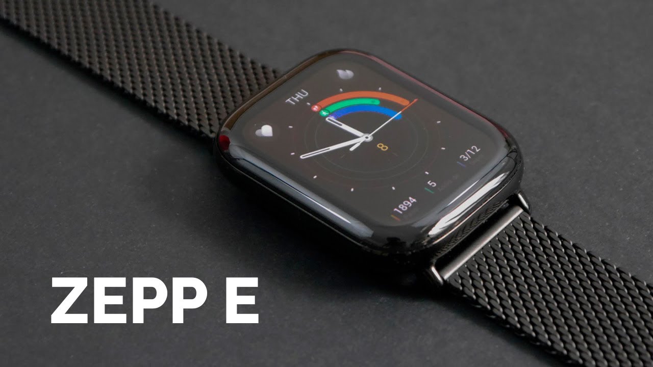 Análisis Zepp E: un reloj inteligente de diseño exquisito