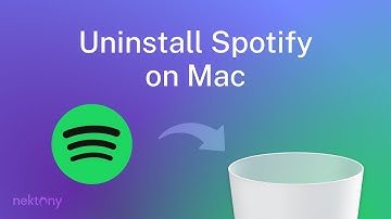 How to uninstall Spotify on Mac