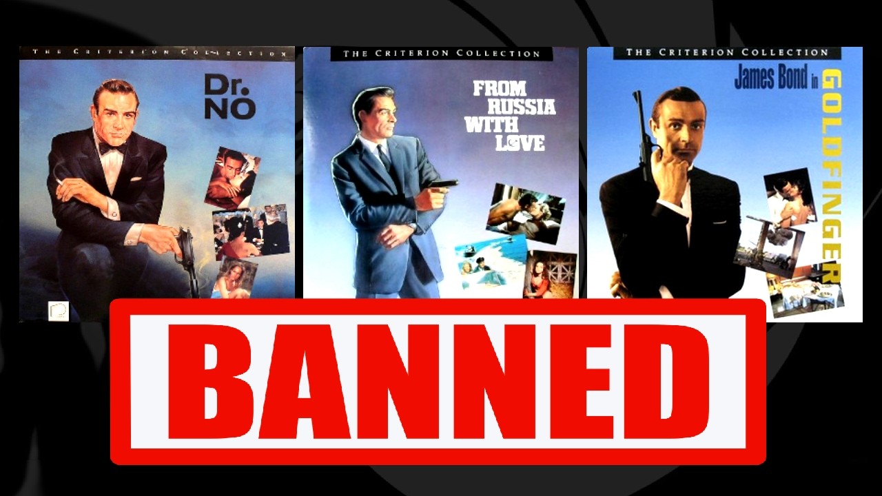 The BANNED James Bond LaserDisc Commentaries are SHOCKING!