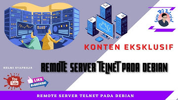 Remote Server Telnet Pada Debian 8 | Virtualbox