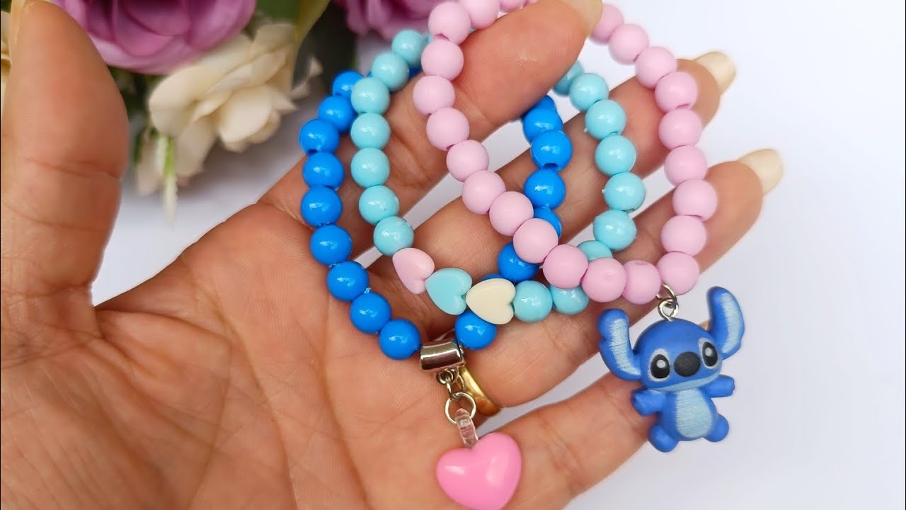 Pulseira stitch fácil de fazer