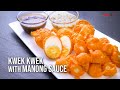 Kwek-Kwek with Manong Sauce, SIMPOL!