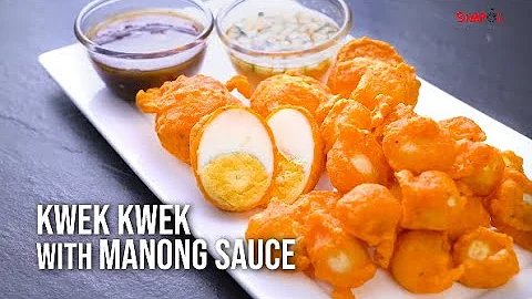 Kwek-Kwek with Manong Sauce, SIMPOL!