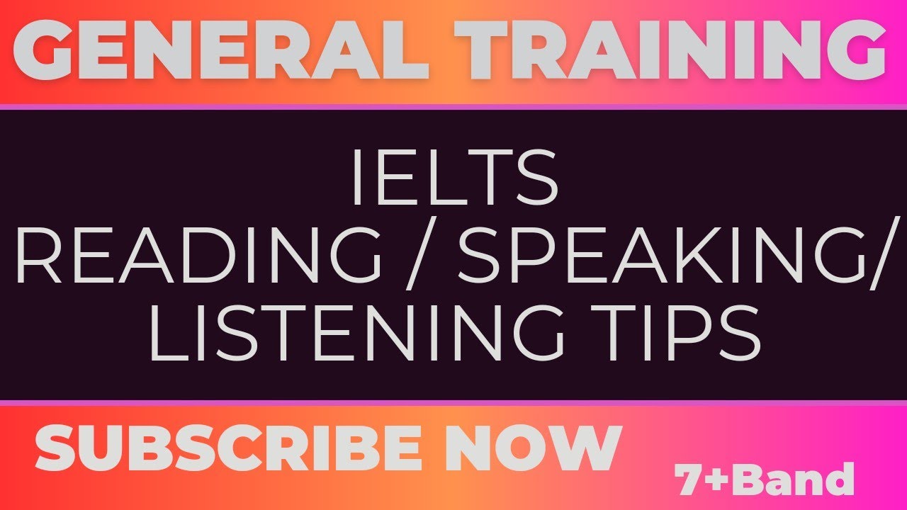 IELTS General Training Speaking Tips Reading Tips IELTS Listening prepare-for-ielts-general-training-practice-tests