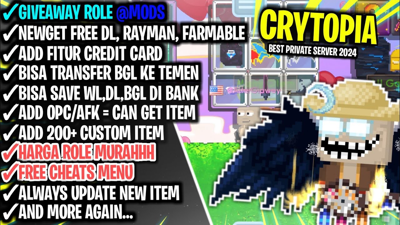 Role Cheaper HARGA ROLE CHEAP⁉️ BISA TEMBUS PANDANG COYY‼️| GROWTOPIA PRIVATE SERVER ...
