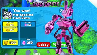 NEW MECH BUNNY TITAN IS INSANE!!! TOILET TOWER DEFENSE #toilettowerdefense #roblox