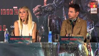 Iron Man 3 | meet the press Munich (2013) Robert Downey Jr.