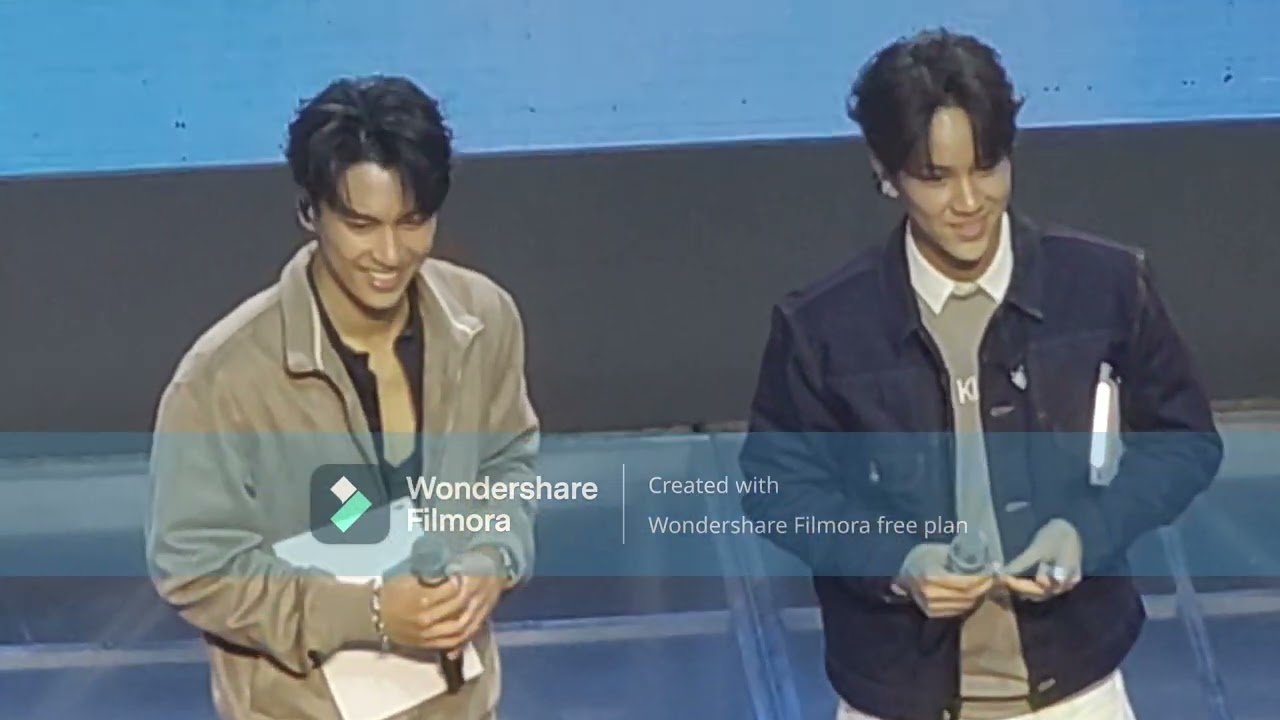 OHM NANON FAN MEETING IN MANILA GAMES