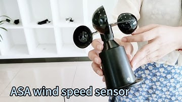 Weather sensor, weather monitoring, wind speed sensor, wind direction sensor，ASA wind speed sensor