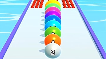 Ball Run 2048 Merge Number ! MAX LEVELS Gameplay Walkthrough New Update Part 177 android, ios