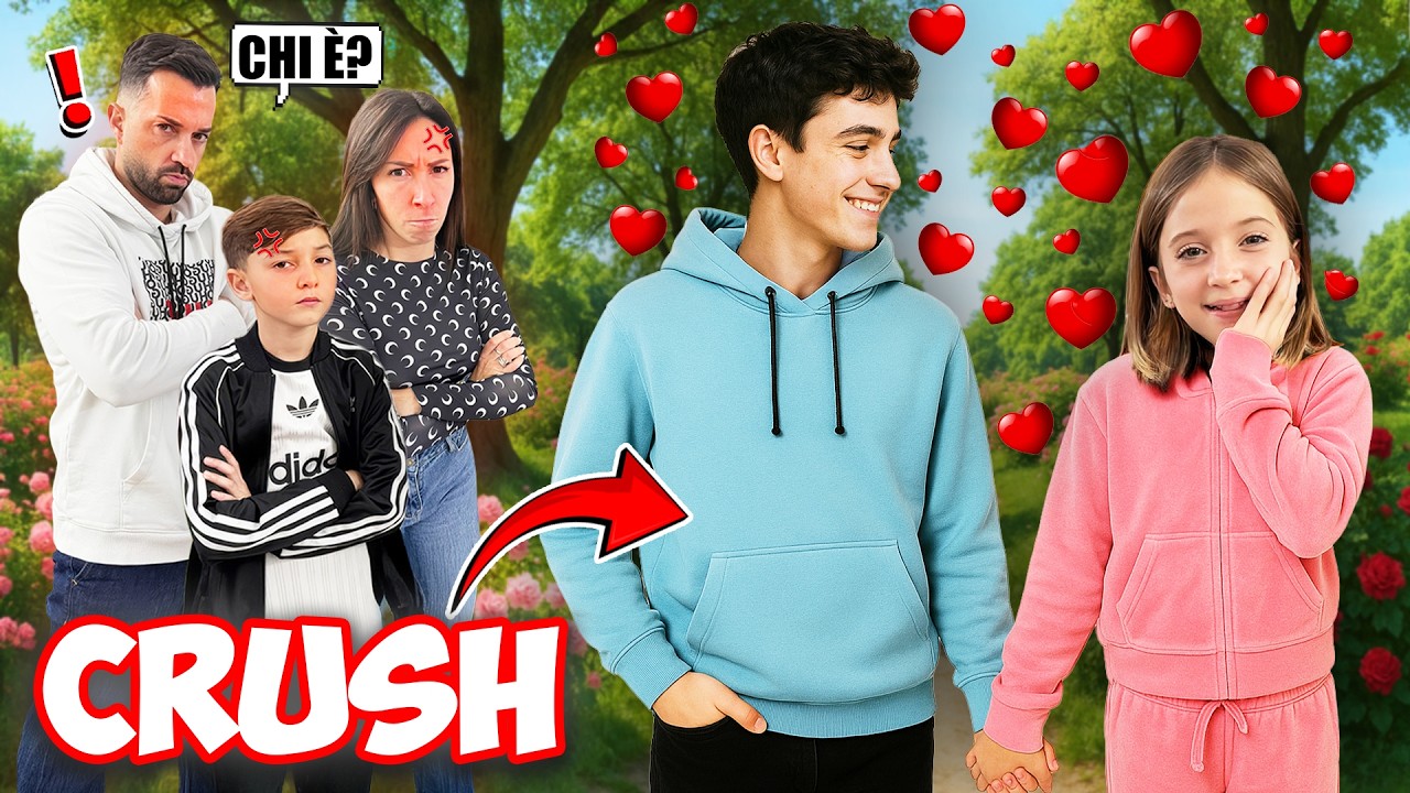 CRUSH... FIGLIACHIARA HA  UN CRUSH CHE SI CHIAMA CRISTIANO PIU' GRANDE DI LEI...