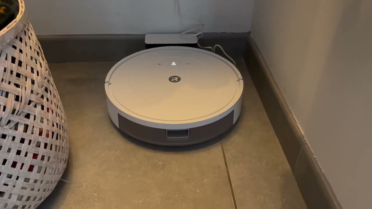 Robot Aspirateur Laveur IRobot Roomba Combo 2 Essential - Autovidage - Navigation Lignes Droites