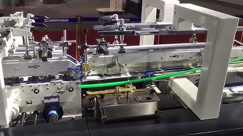 ZZH-A850 4 6 corner folder gluer, crash bottom lock box folding and gluing machine