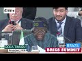 At BRICS Summit, Tinubu calls for reevaluation of global governance structure