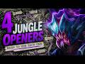 4 Jungle Openers (Challenger Jungle Guide for Season 16)