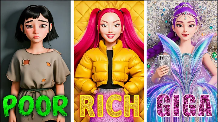 KPOP Demon Hunters: Poor vs Rich vs Giga Rich Huntrix in the Hospital! | Official Music Video 360°