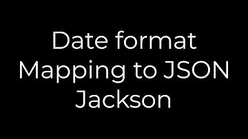 Java :Date format Mapping to JSON Jackson(5solution)