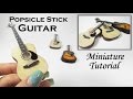 DIY Miniature Acoustic Guitar (made with popsicle sticks!)