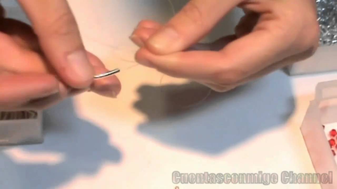 Bisuteria - Pulsera con tubos y Swarovski elements